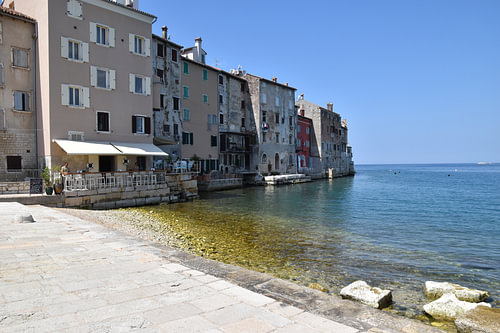 By the water in Rovinj
