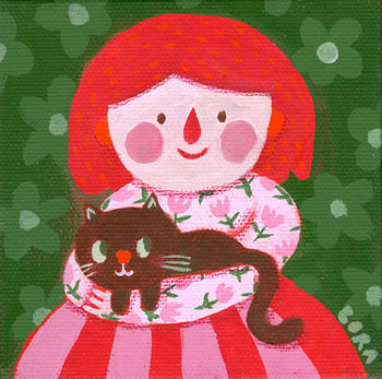 Tiny Fellows: Olla the cat lady
