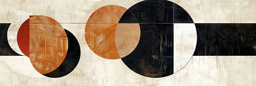 Geometrische harmonie in kleuren