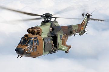 Armée espagnole AS532 Cougar sur Dirk Jan de Ridder - Ridder Aero Media