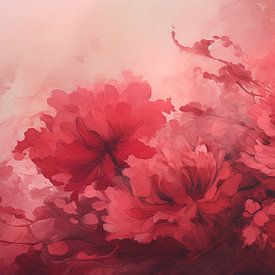Mohnblumen rot von Bert Nijholt