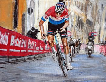 Van der Poel wins Strade Bianche