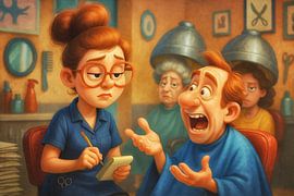 Schnitt, Shampoo, Seelsorge von AD DESIGN Photo & PhotoArt