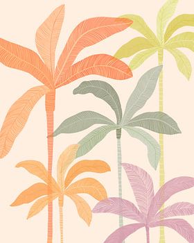 Tropischer Palmenhain