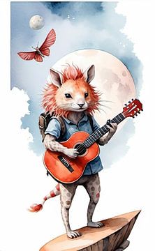 Guitar player from a Forgotten Empire