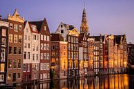 Amsterdam | Damrak, geveles en Oude Kerk van Mark Zoet thumbnail