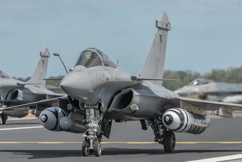 Beautiful fighter: the French Dassault Rafale M (Marine version), NATO Tigermeet 2014. by Jaap van den Berg