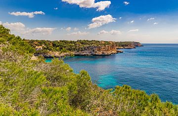 Mittelmeer Spanien, schöne Küstenlandschaft von Mallorca von Alex Winter