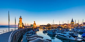 Lindau at Lake Constance by Werner Dieterich