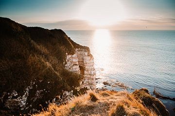 The coast of France Etretat by Lindy Schenk-Smit