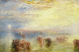 Venetië naderend, Joseph Mallord William Turner