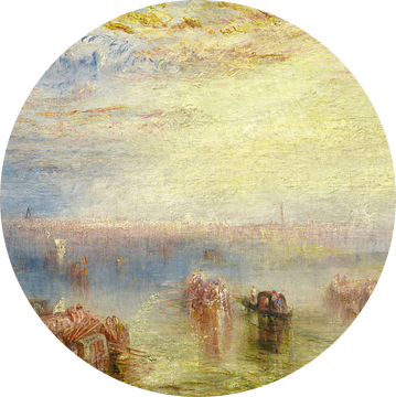 Venetië naderend, Joseph Mallord William Turner