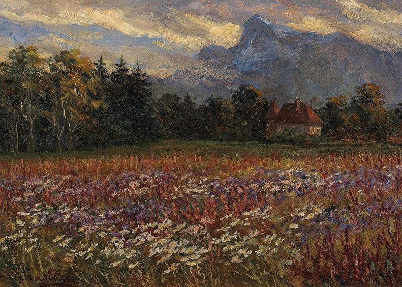 Flowering Meadow by Antonije Lazovic