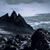 Brunnhorn, der kultige Berg im Süden Islands - Moody von Gerry van Roosmalen