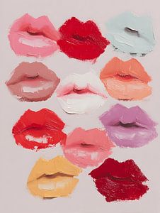 Lèvres en couleur