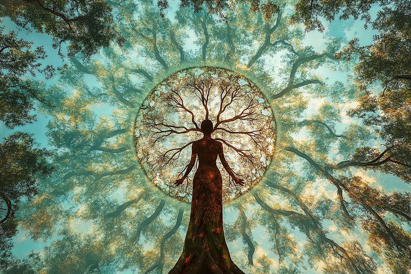 tree of life spiritual by Egon Zitter