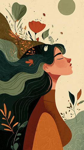 Bloeiende geestelijke rust