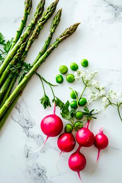 Verse groenten van Poster Art Shop