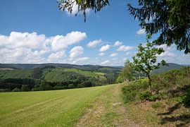 Landschaftspanorama im Sauerland von Alexander Ludwig