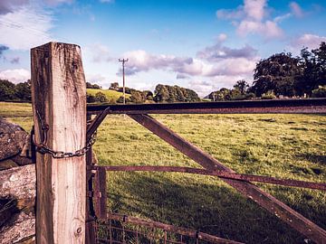 Engels landschap van graslanden en heuvels van Jan Willem de Groot Photography