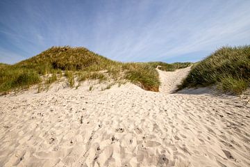 Duinen op het strand van Norddorf van Alexander Wolff