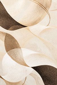 Abstracte lijnen en golvende vormen