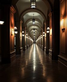 In the tunnel