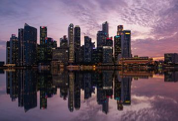Singapore reflections van Ilya Korzelius