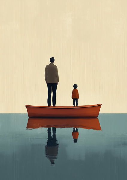 Father and child by Niklas Maximilian