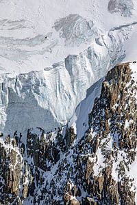 Ewiges Eis - Blick vom Klein Matterhorn auf das Breithorn