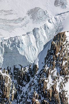 Eeuwig ijs - uitzicht van de Klein Matterhorn naar de Breithorn van t.ART