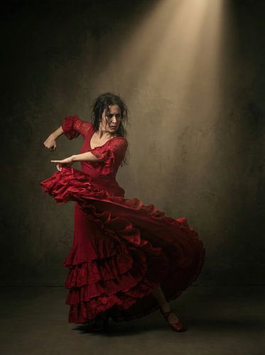 Der Schnitt im Raum von Klaus Tesching - Art-AI