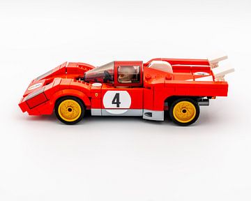 Lego Ferrari 512M linkerkant van Sonia Alhambra Mosquera