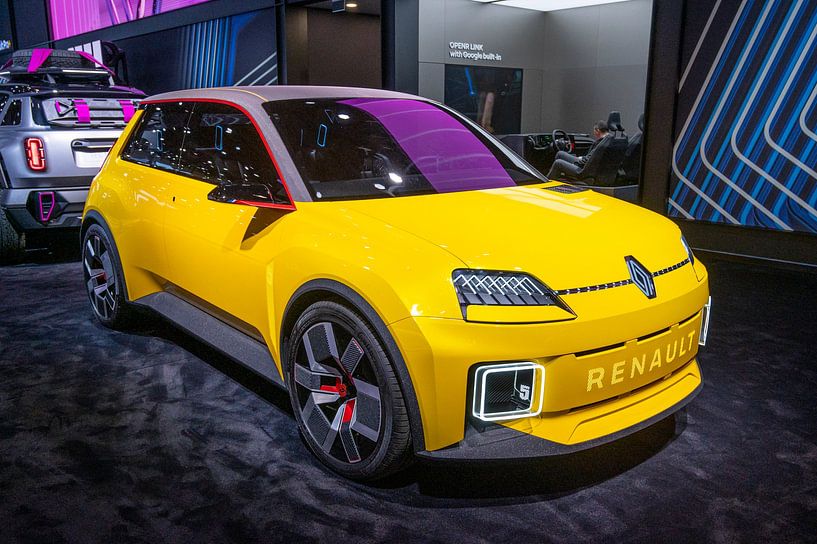 Renault 5 E-Tech Prototyp, kompaktes Elektroauto von Sjoerd van der Wal Fotografie