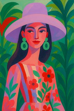 Bohemian Jungle Portret van But First Framing