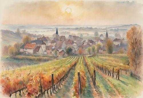 Vignobles en Alsace