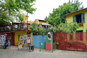 Kunst in der Calle Caminito