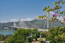 Great view of the Ting Kau Bridge by Frank's Awesome Travels