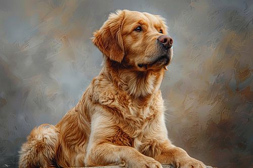 dogs in and around the house