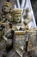 Metselaar op de Sint-Janskathedraal in Den Bosch
