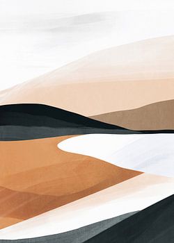 Abstracte kunst Landschap 15