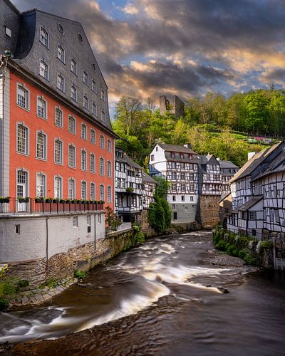 Monschau, Rureifel, Noordrijn-Westfalen, Duitsland
