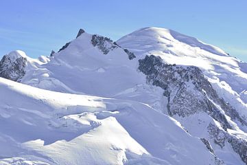 Mont Blanc en Mont Maudit van Hozho Naasha