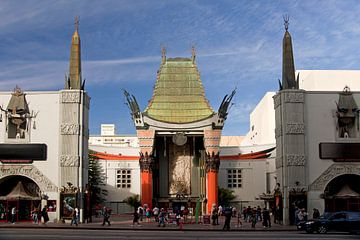 Grauman's Chinese Theatre in Hollywood by Peter Schickert