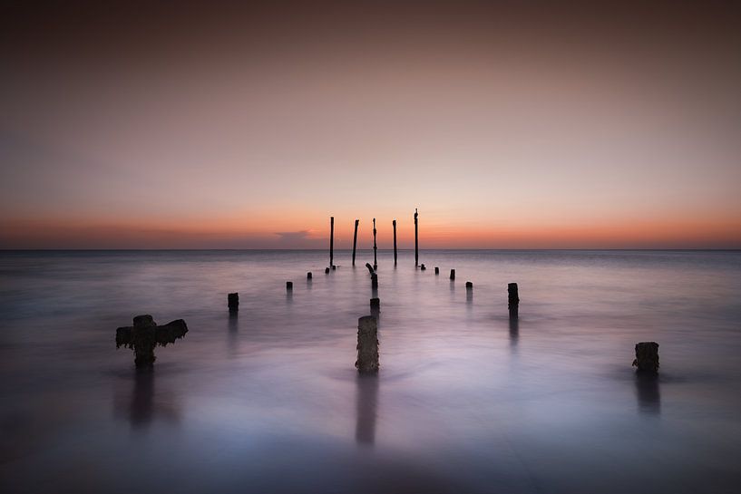 Aruba sunset van Harold van den Hurk