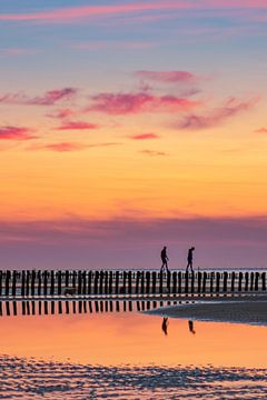 Sonnenuntergang Breskens von Dieter Twenhoven