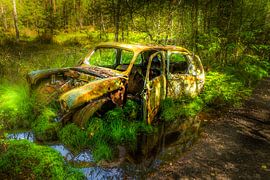 Ake's Autofriedhof Krykö Mosse-42 von ahafineartimages