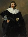 Portrait de Tieleman Roosterman, Frans Hals par Des maîtres magistraux Aperçu