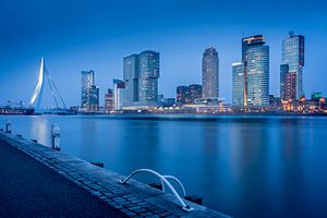 Rotterdam Skyline van Dennis Donders