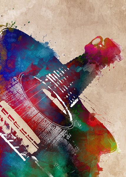 Guitar 30 music art #guitar #music by JBJart Justyna Jaszke